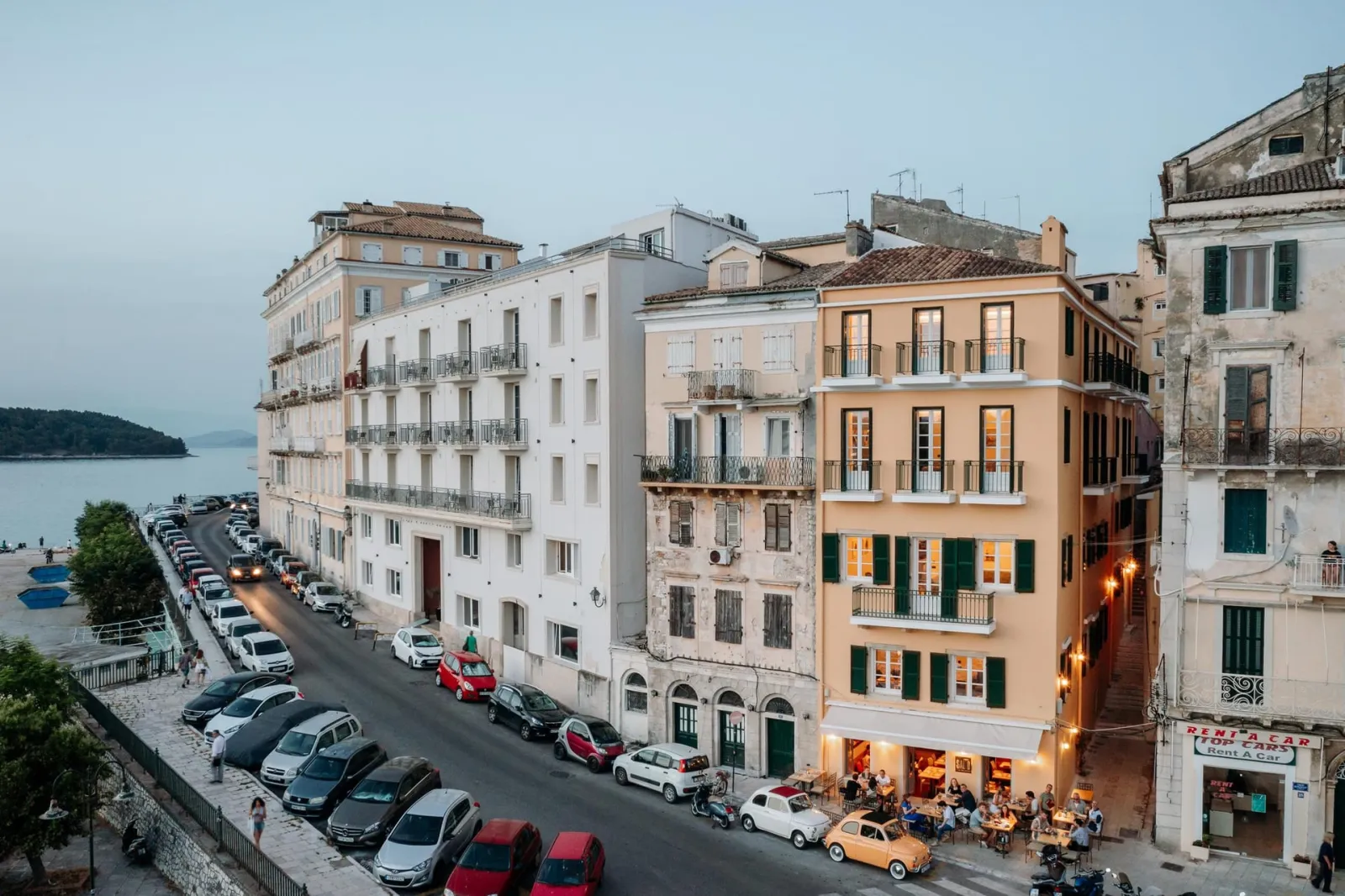 New York Luxury Suites, Grad Krf, stari grad