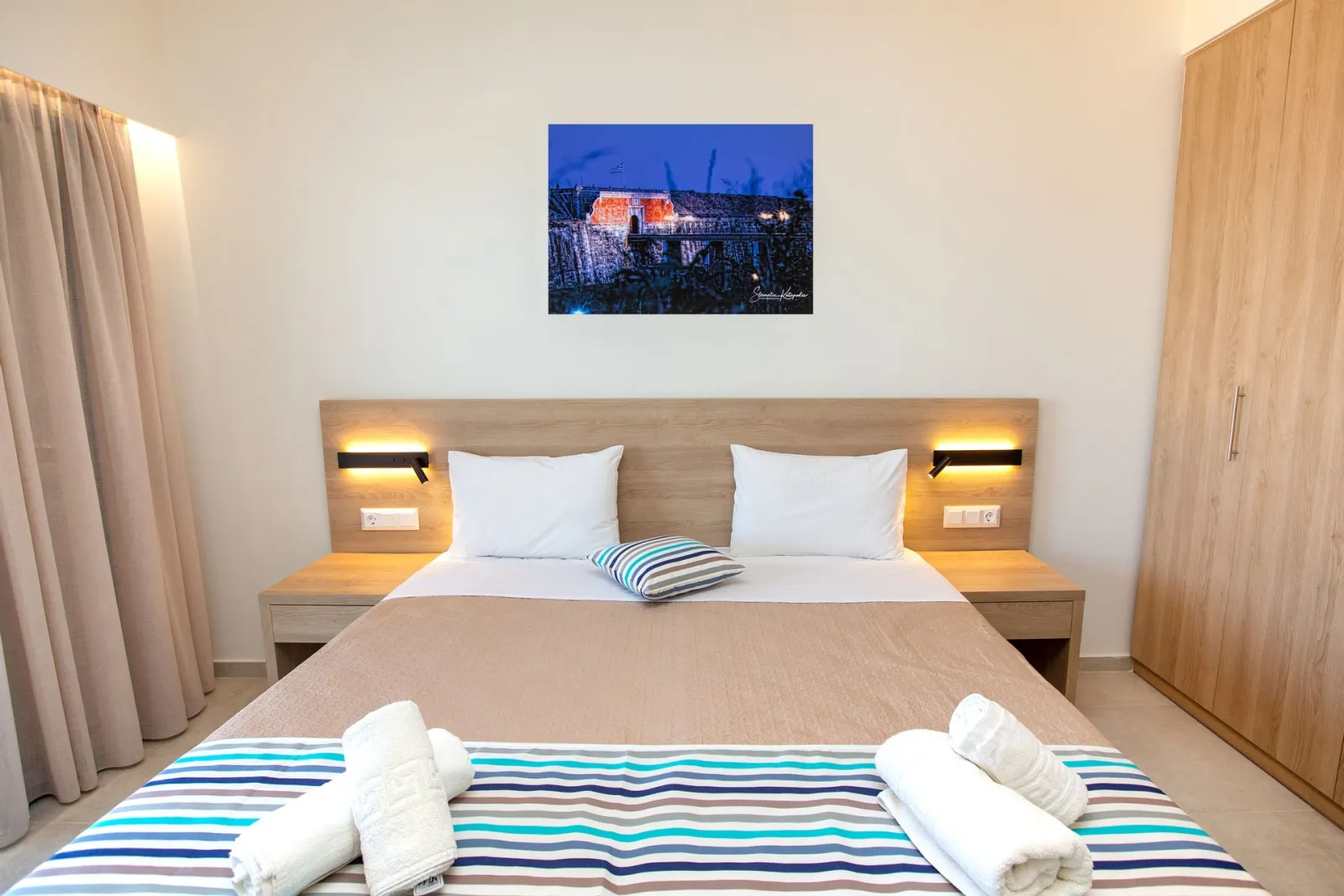 Passas Mare Apartments & Studios, Benices (Benitses), Grčka — Family Apartment with Balcony