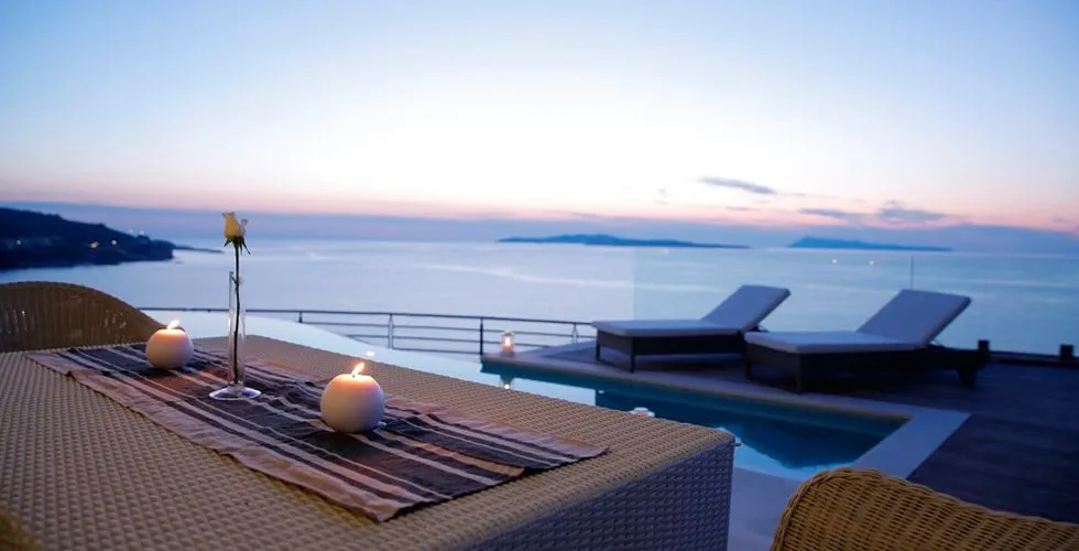 Picture Suites Corfu, Agios Stefanos Avliotes, Grčka — Presidential Suite with Sea View