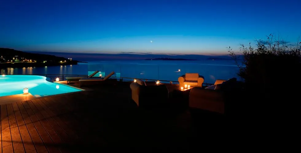 Picture Suites Corfu, Agios Stefanos Avliotes, Grčka — Presidential Suite with Sea View