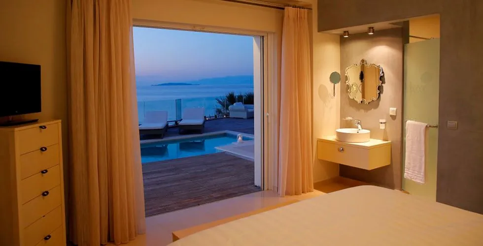 Picture Suites Corfu, Agios Stefanos Avliotes, Grčka — Presidential Suite with Sea View