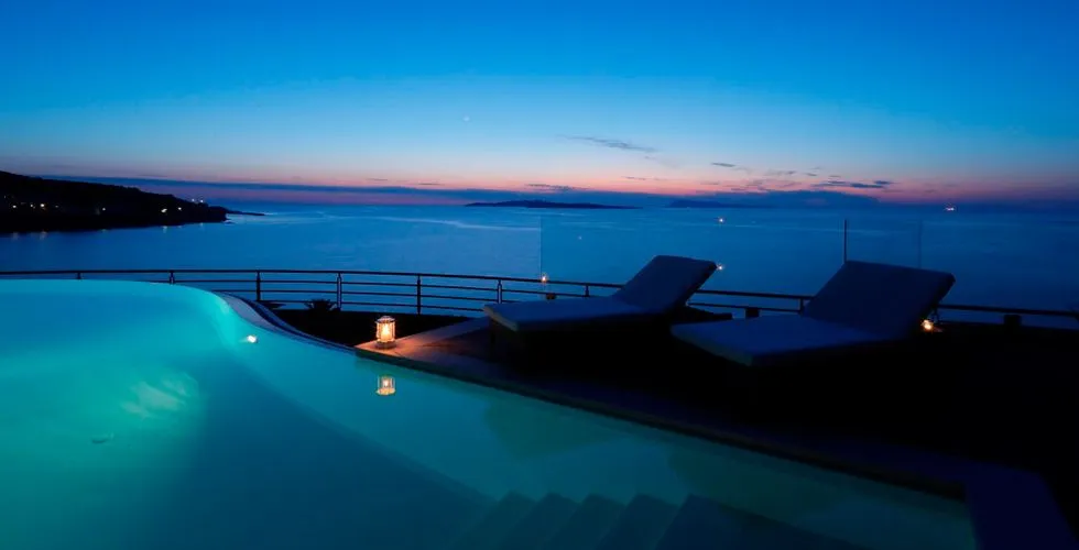 Picture Suites Corfu, Agios Stefanos Avliotes, Grčka — Presidential Suite with Sea View