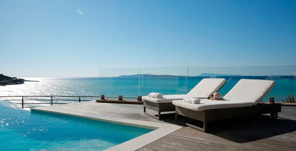 Picture Suites Corfu, Agios Stefanos Avliotes, Grčka — Presidential Suite with Sea View