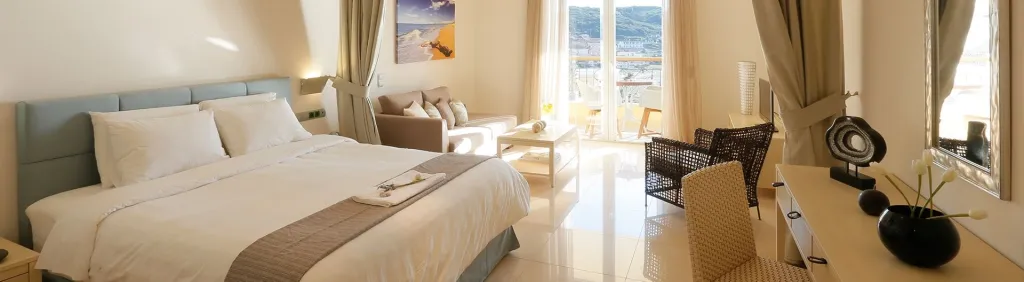Picture Suites Corfu, Agios Stefanos Avliotes, Grčka — Suite with Sea View