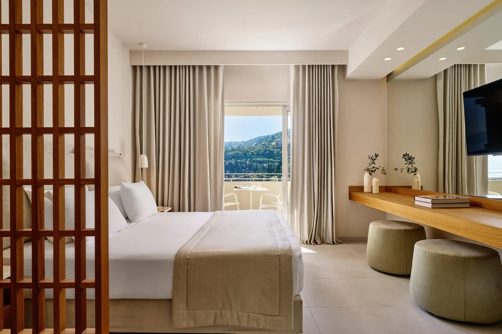 San Antonio Corfu Resort, Kalami, Grčka — Lavish Double Sea View  Room