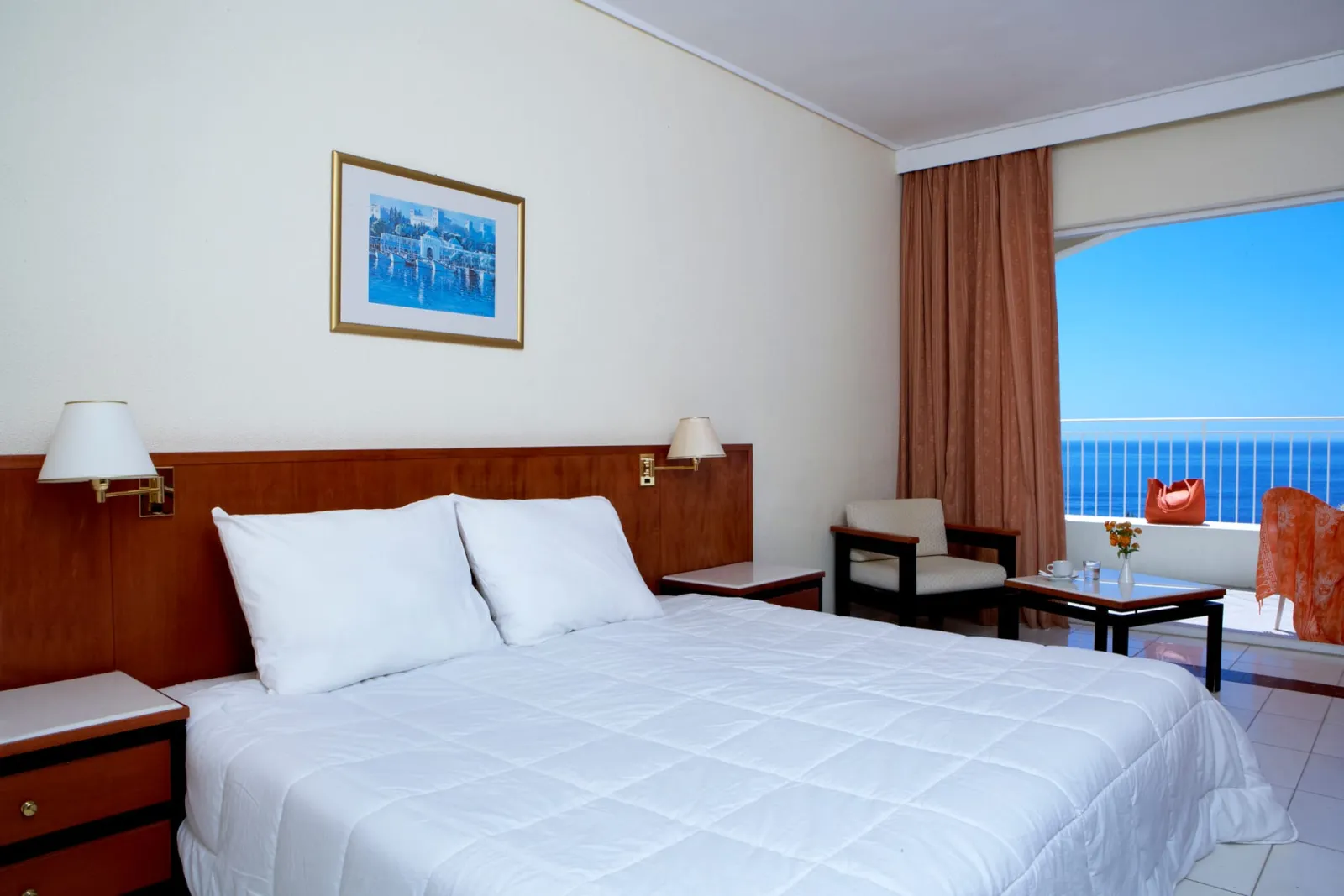 Sunshine Vacation Club Corfu, Nisaki, Grčka — Double Room Sea View Main Building