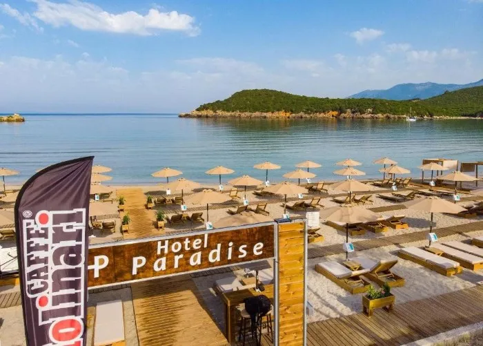 Sunrise Beach Hotel, Amudija, Grčka — plaža