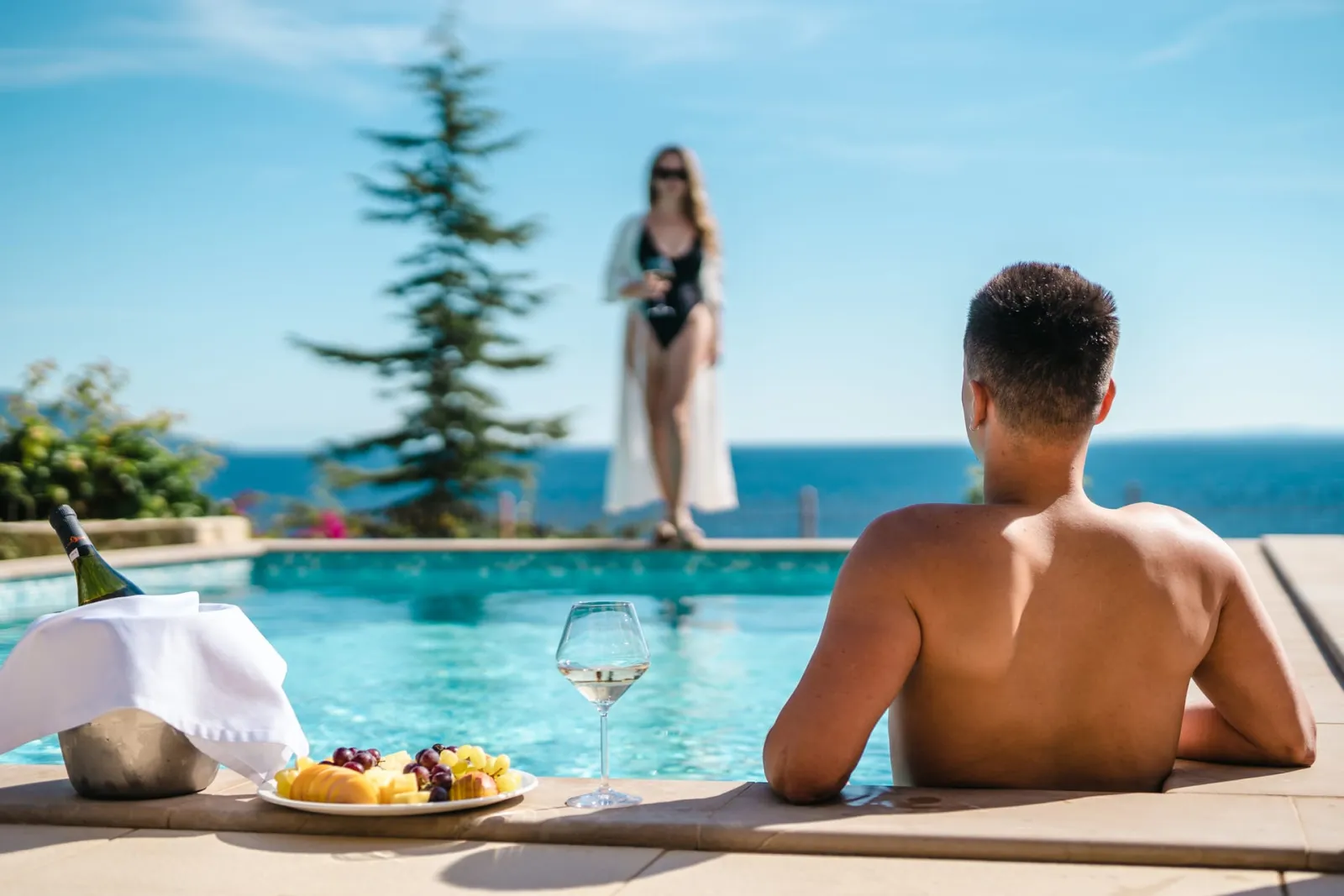 Sivota Diamond Spa Resort, Sivota, Grčka — Executive Double Room Sea View Private Pool