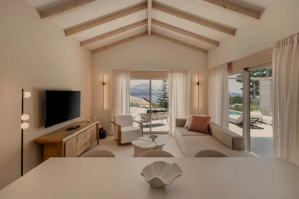 Alekos Beach Houses Kefalonia, Liksuri i južni deo poluostrva Paliki, Grčka — Kalos
