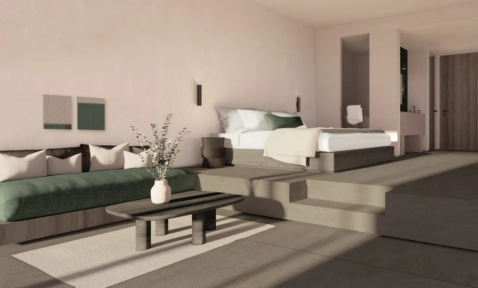 Tetra Retreat, Svoronata, Grčka — Double or Twin Room with Garden View