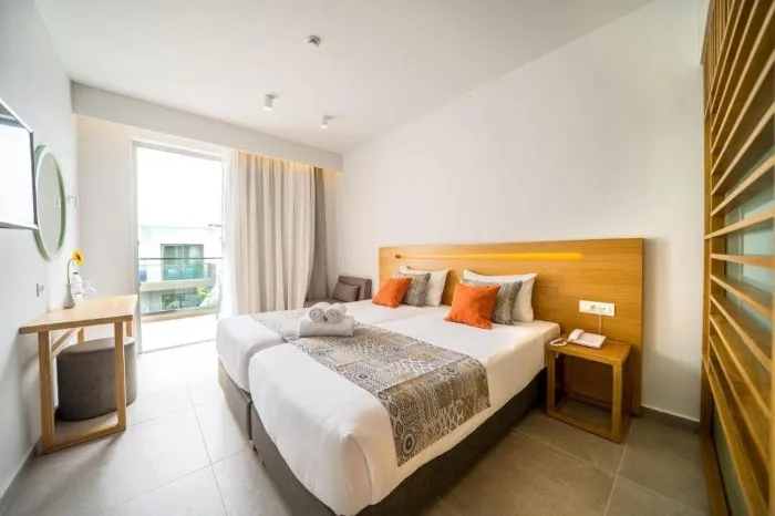 Adele Beach, Rethymno, Grčka — Double for Single Use Garden View