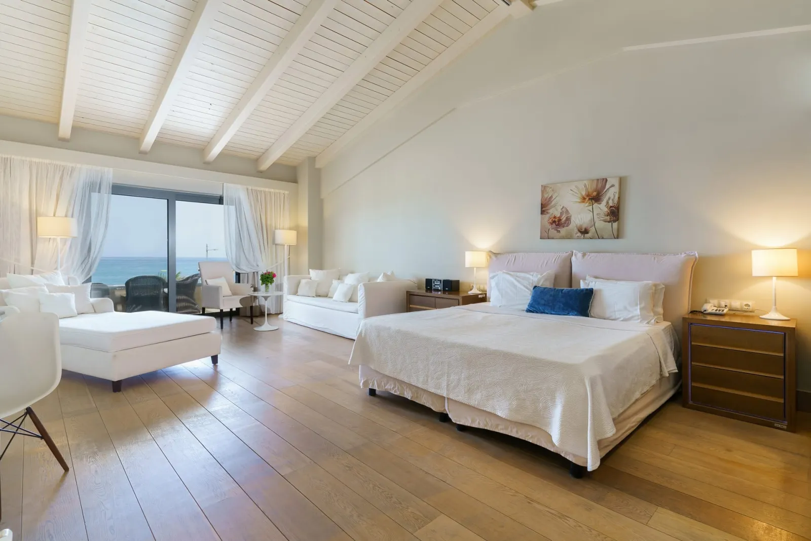 Aegean Pearl Hotel, Rethymno, Grčka — Premium Suite with Sea View