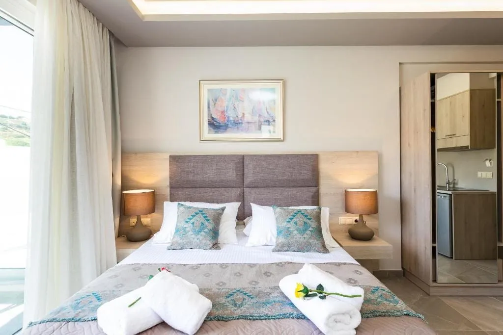 Akrogiali Aparments, Bali, Grčka — Superior Studio 2 Pax