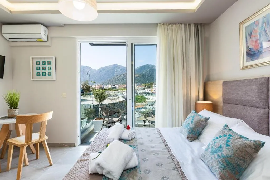 Akrogiali Aparments, Bali, Grčka — Superior Studio with Sea View 2 Pax
