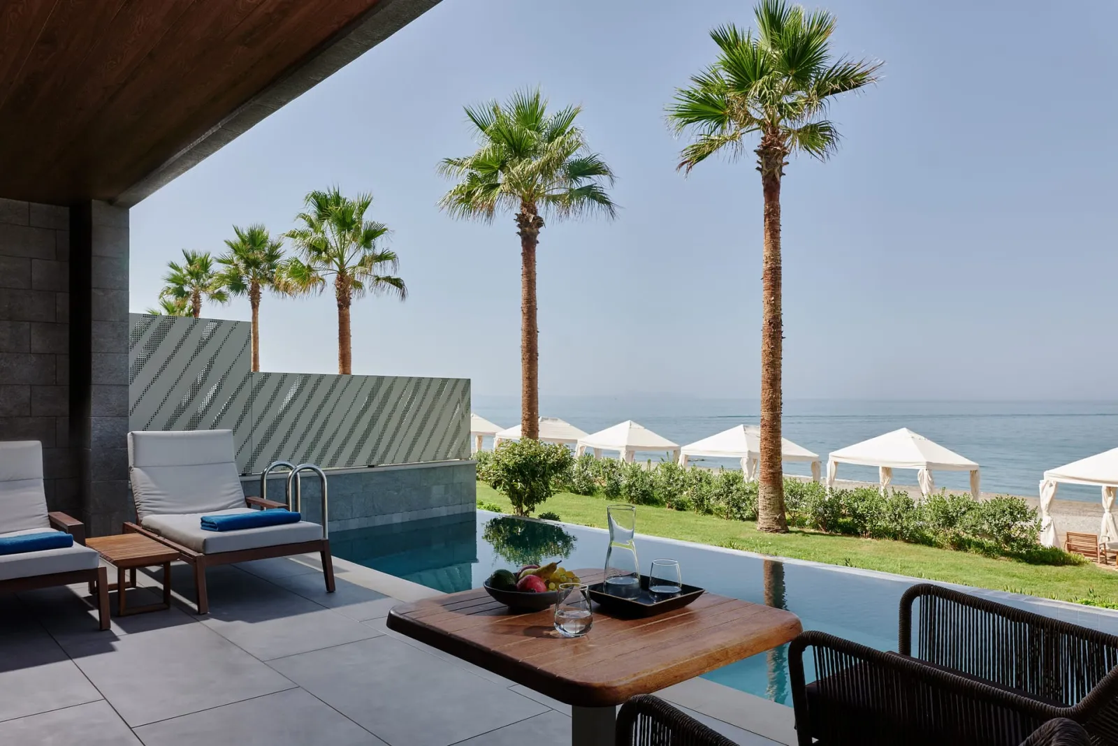Amira Luxury Resort & Spa Adults Only, Rethymno, Grčka — Executive Suite Sea Front with Private Pool