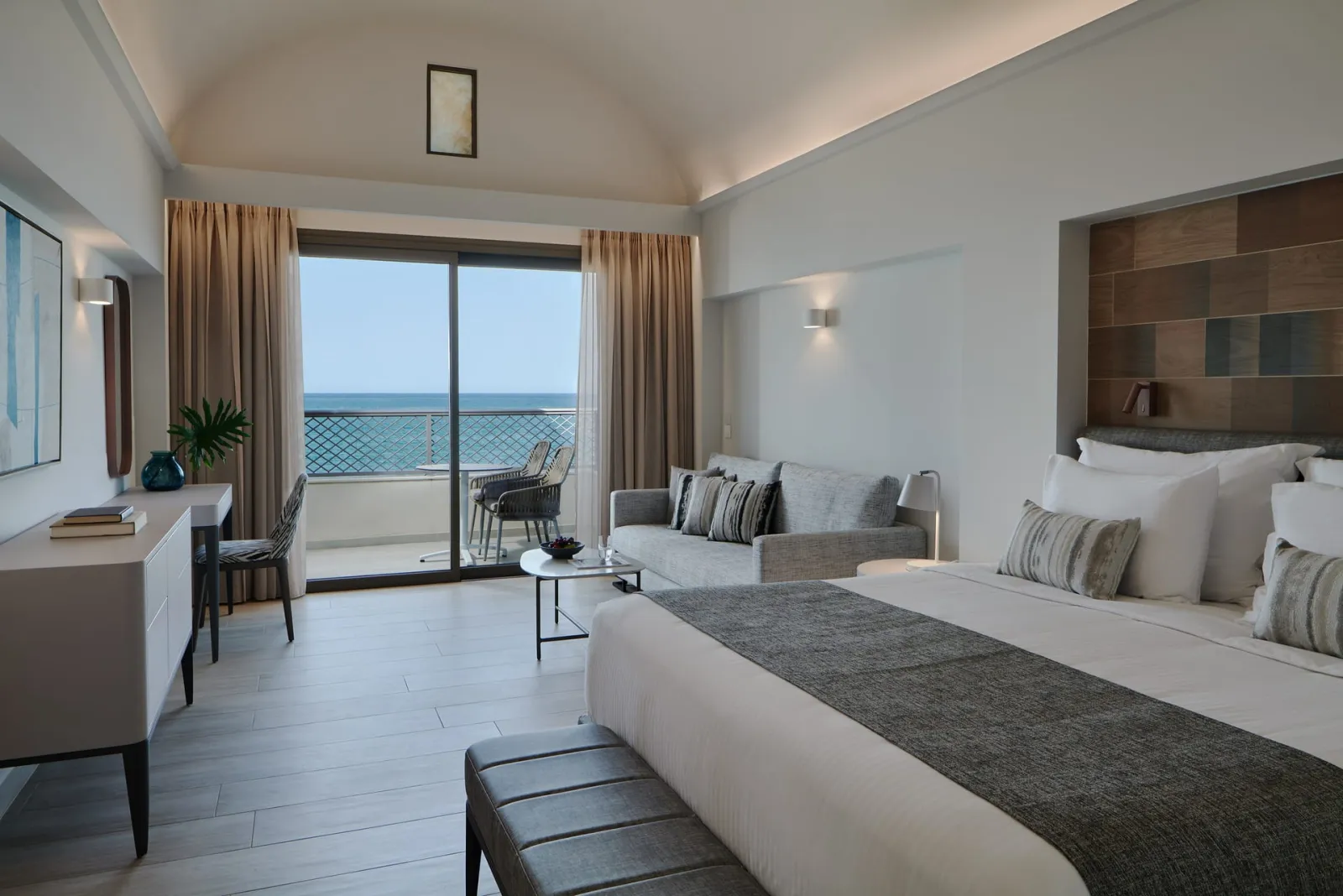 Amira Luxury Resort & Spa Adults Only, Rethymno, Grčka — Junior Suite Sea Front