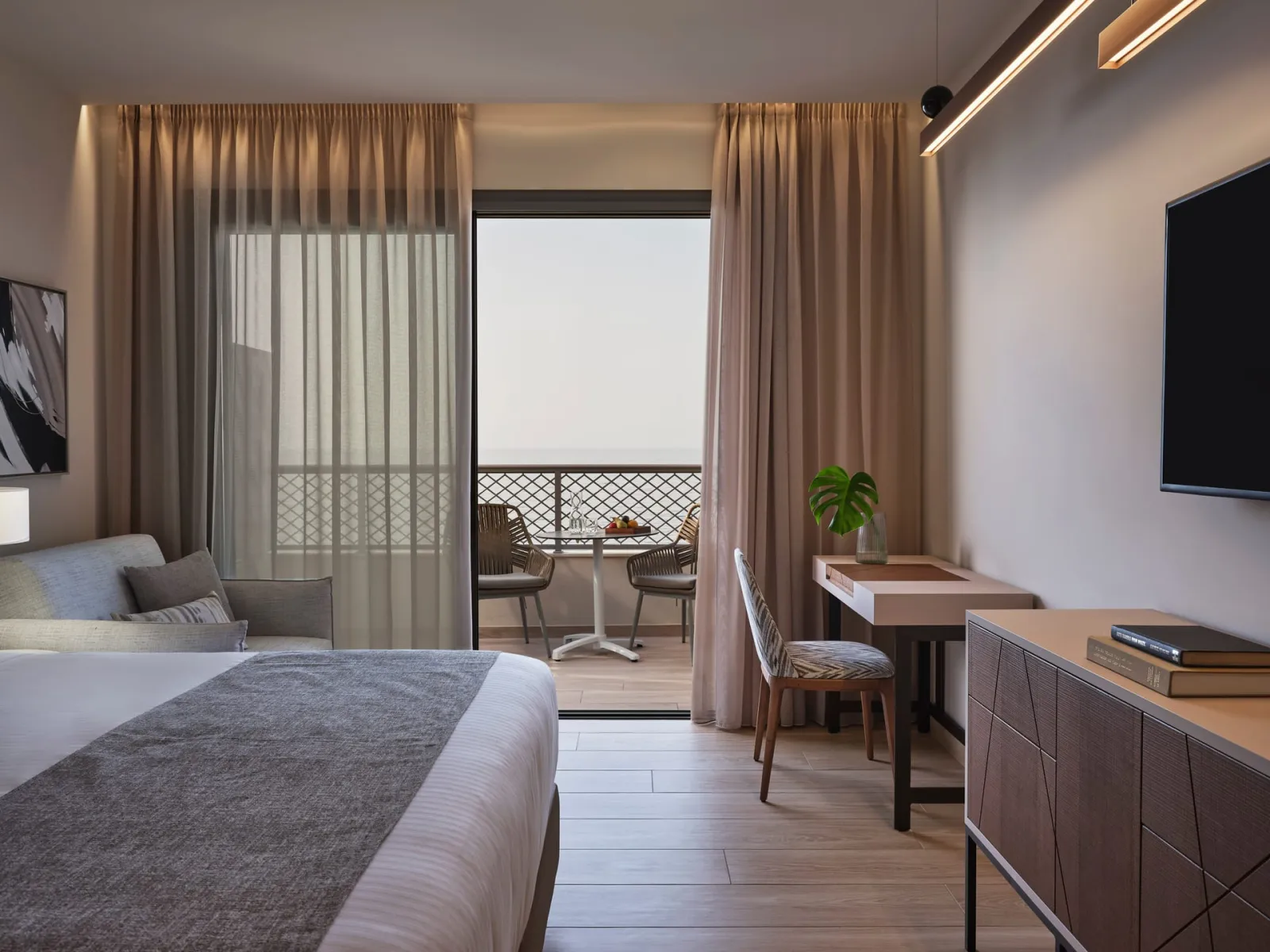 Amira Luxury Resort & Spa Adults Only, Rethymno, Grčka — Superior Double Sea Front
