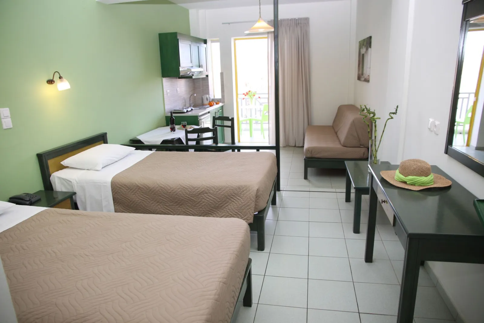 Apollon Hotel Apartments Rethymno, Rethymno, Grčka — Studio