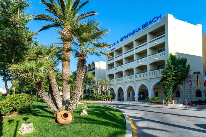 Aquila Rithymna Beach, Rethymno, Grčka — plaža