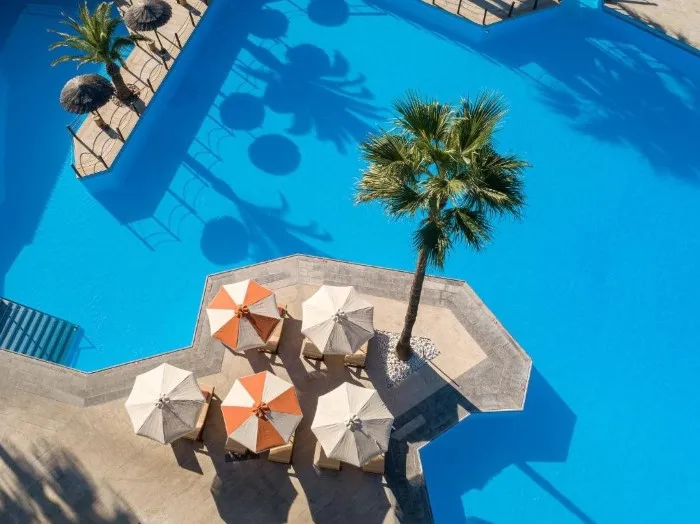 Aquila Rithymna Beach, Rethymno, Grčka — plaža