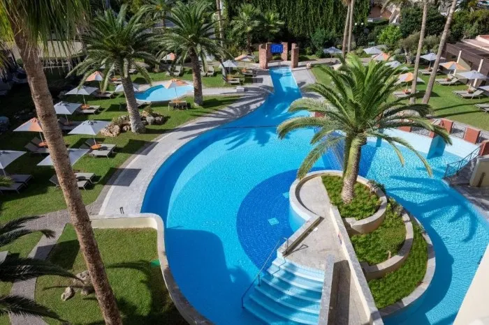 Aquila Rithymna Beach, Rethymno, Grčka — plaža