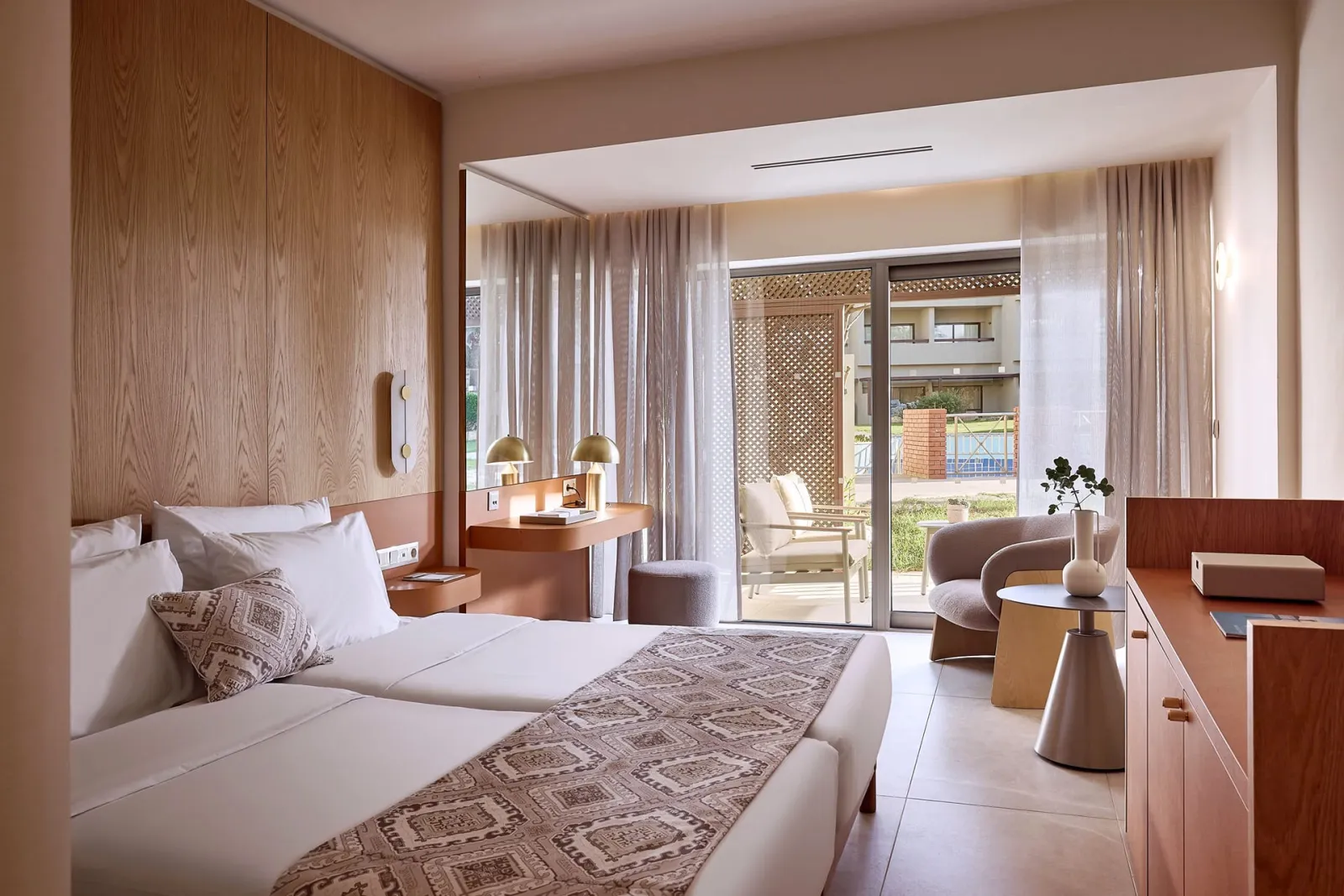Aquila Rithymna Beach, Rethymno, Grčka — Classic Premium Room - Garden View