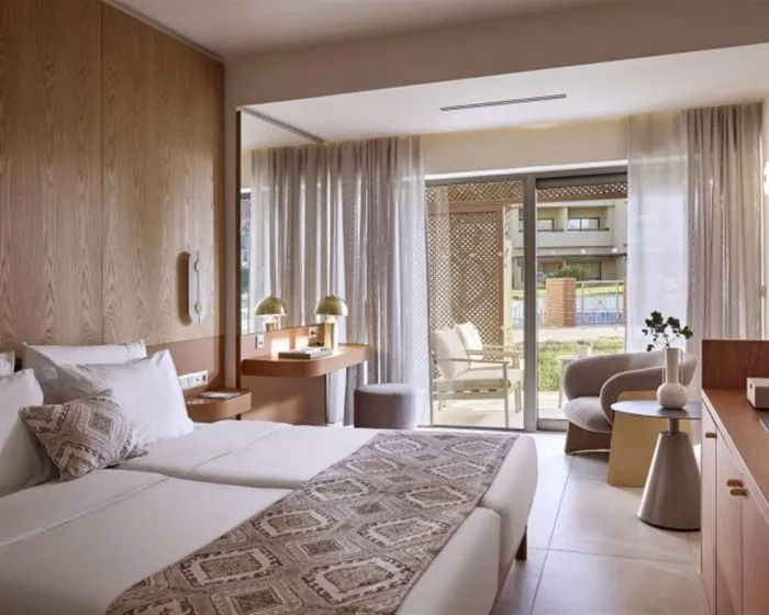 Aquila Rithymna Beach, Rethymno, Grčka — Double Room Classic Premium Garden View