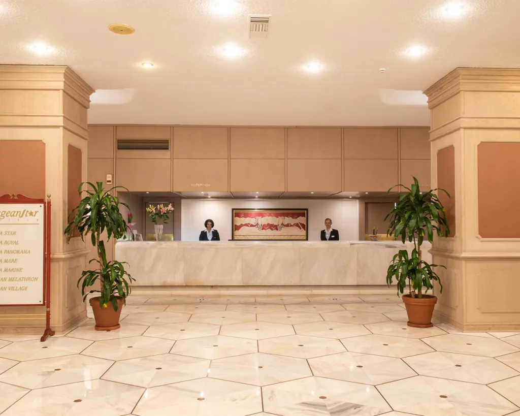 Creta Star Hotel Adults Only, Grčka — lobi