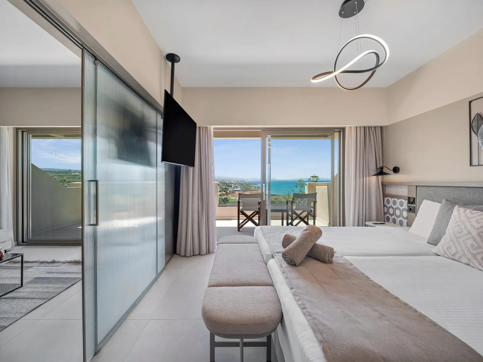 Creta Star Hotel Adults Only, Grčka — Junior Suite Side Sea View