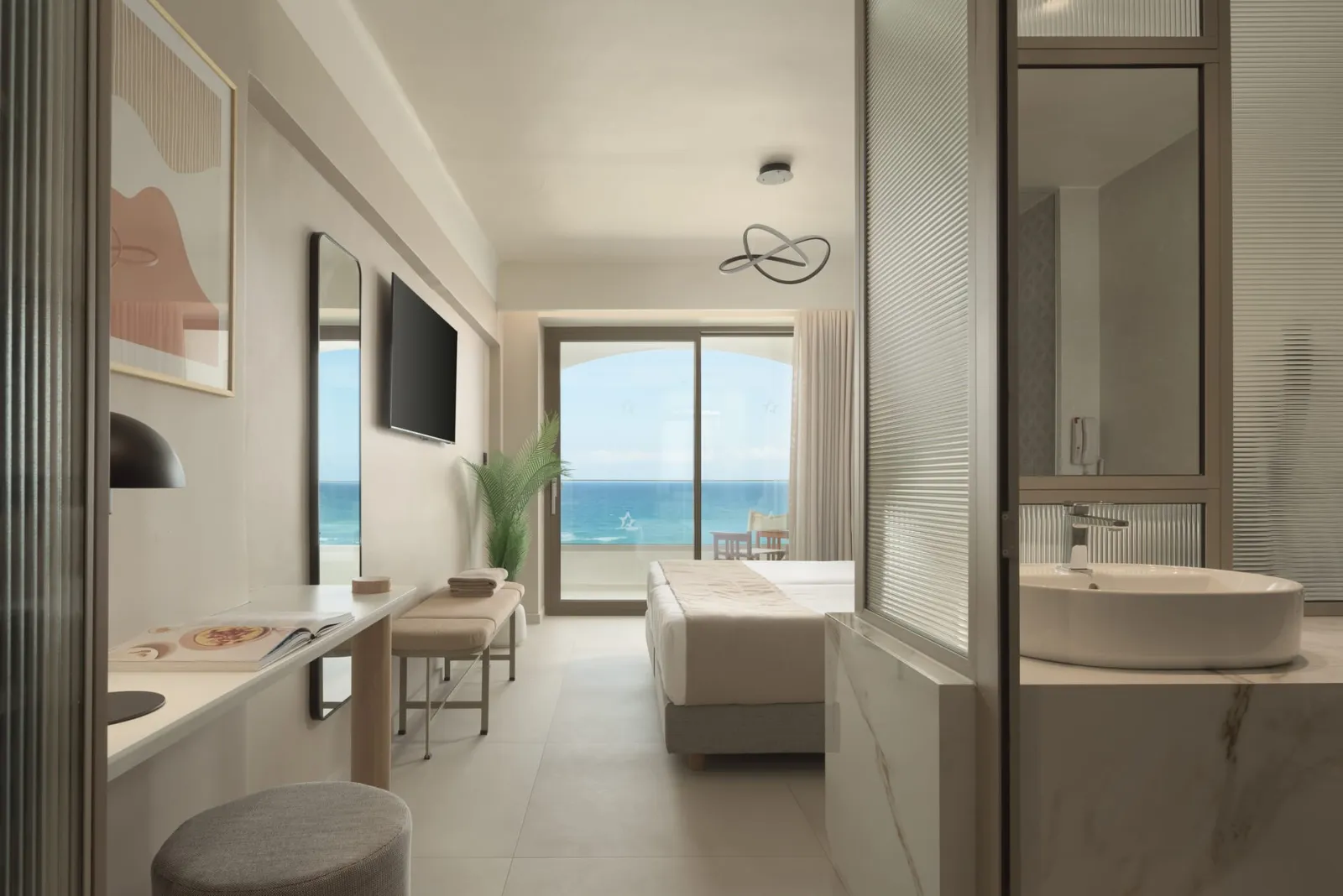 Creta Star Hotel Adults Only, Grčka — Superior Double Room Sea View