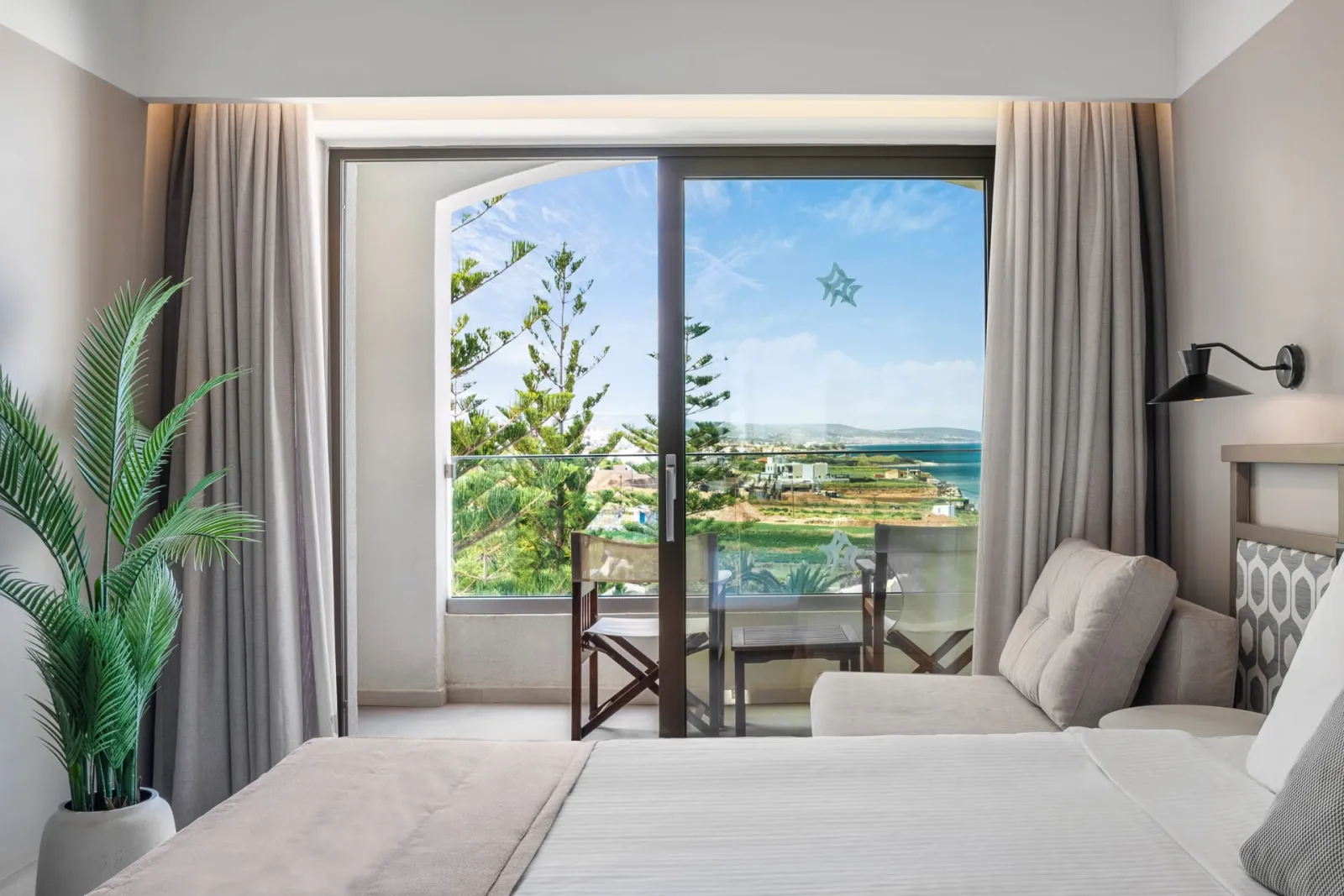 Creta Star Hotel Adults Only, Grčka — Superior Double Room Side Sea View