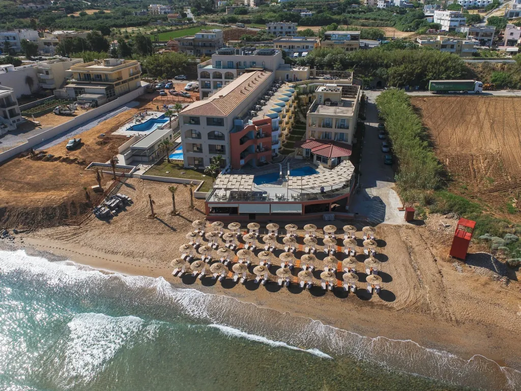 Dedalos Beach Hotel, Rethymno, Grčka — fotografija 1