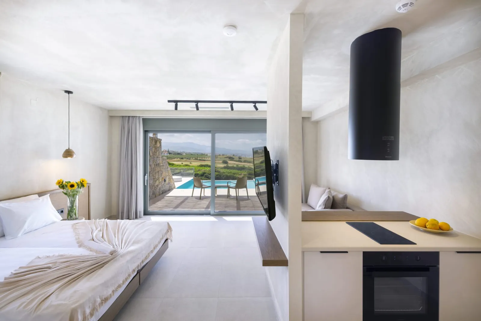 Dedalos Touch Boutique Hotel, Grčka — Superior Studio with Individual Pool & Sea View (Studio)