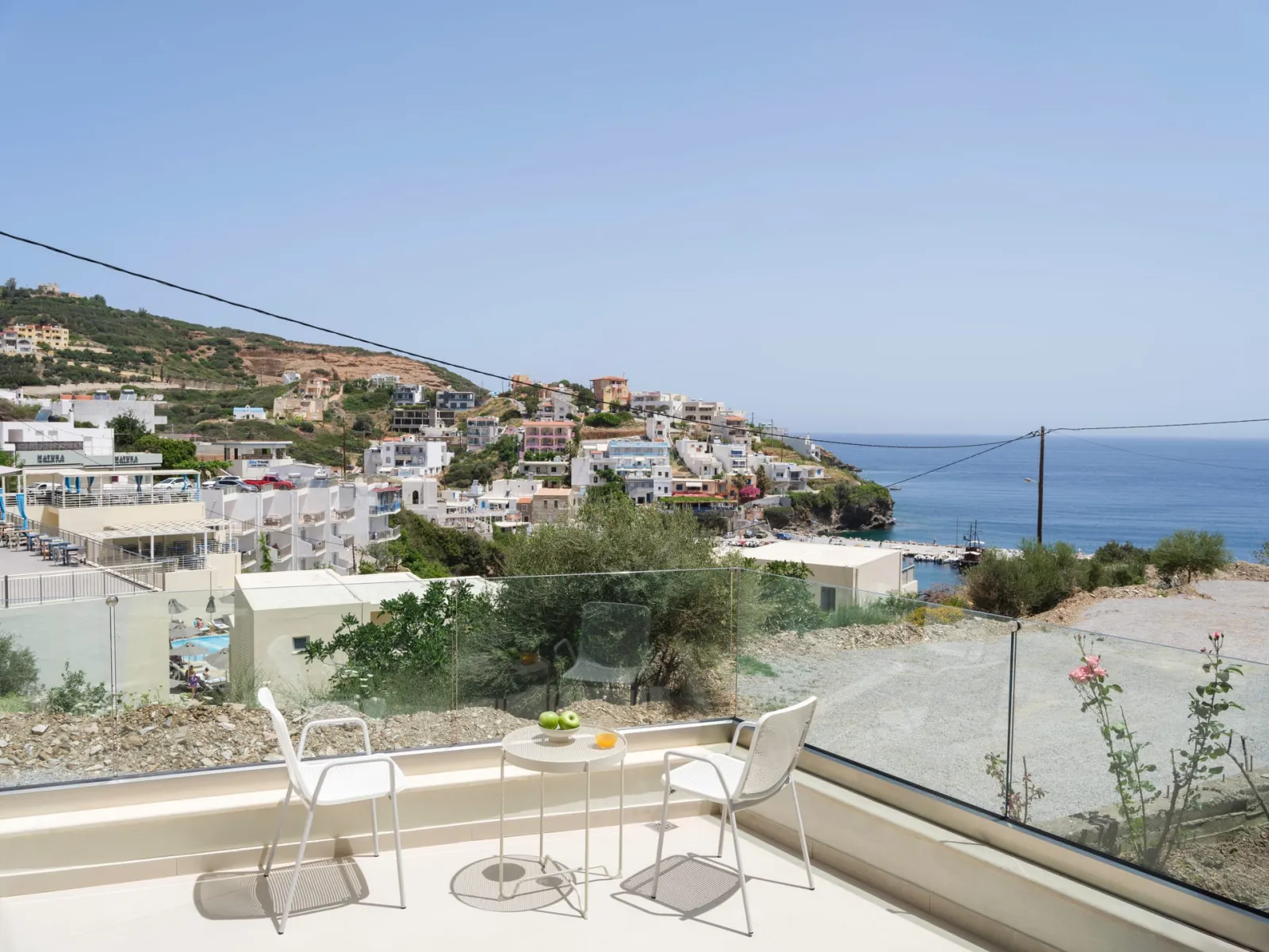 Golden Luxury Suites, Bali, Grčka — Premium Suite with Sea View
