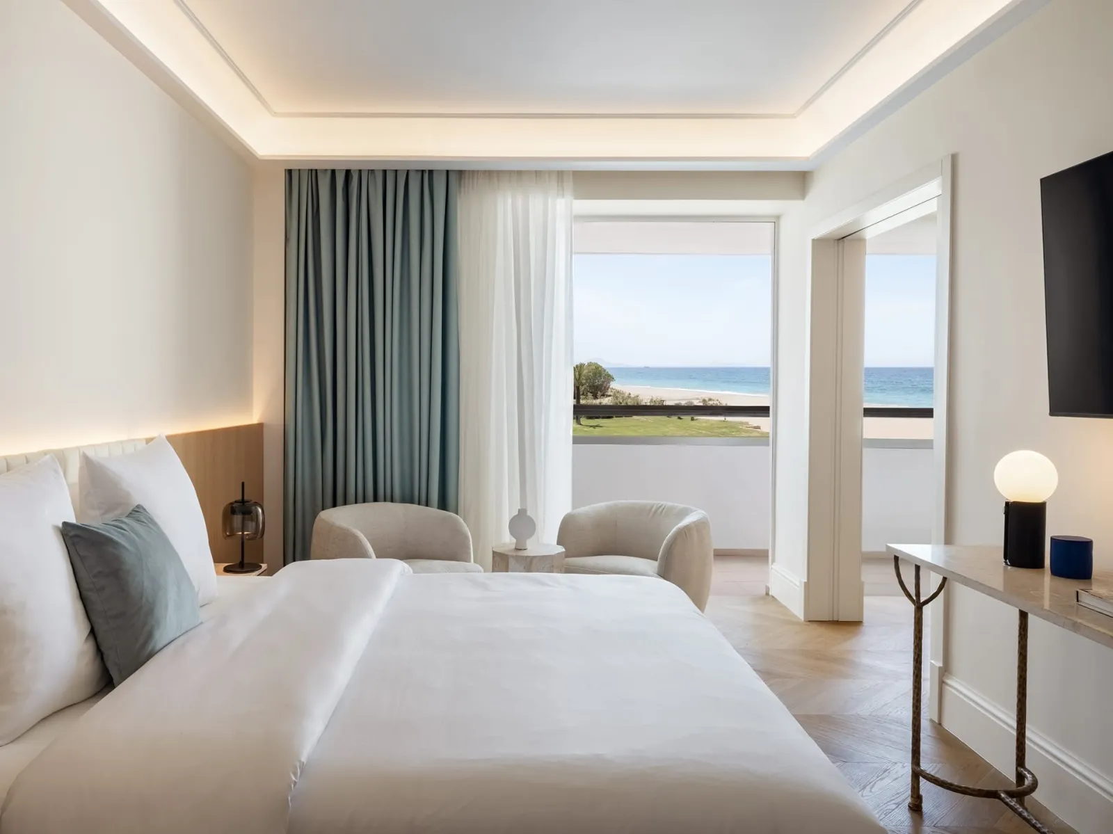 Grecotel Creta Palace Luxury Resort, Rethymno, Grčka — Family Room Sea View