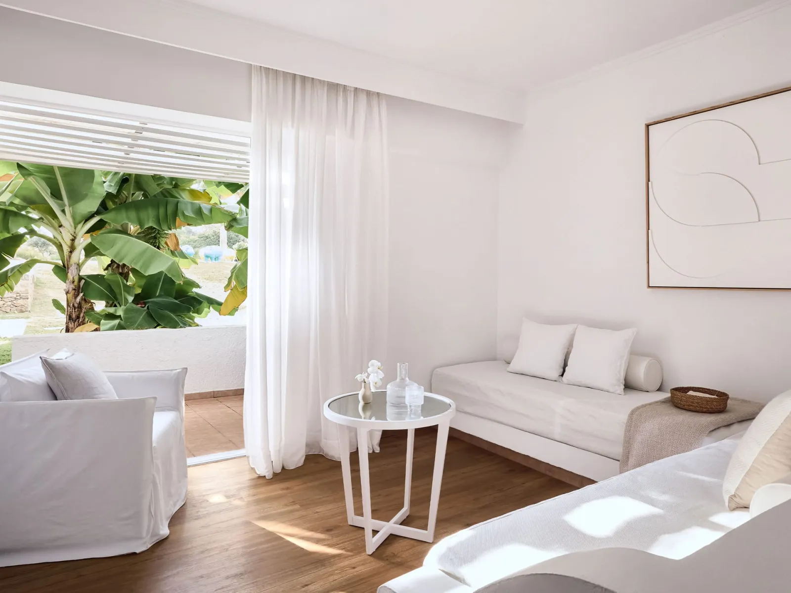 Grecotel Luxme White, Rethymno, Grčka — Family Guestroom