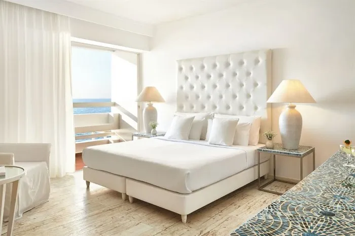 Grecotel Luxme White, Rethymno, Grčka — Guestroom For Single Use Superior Sea View