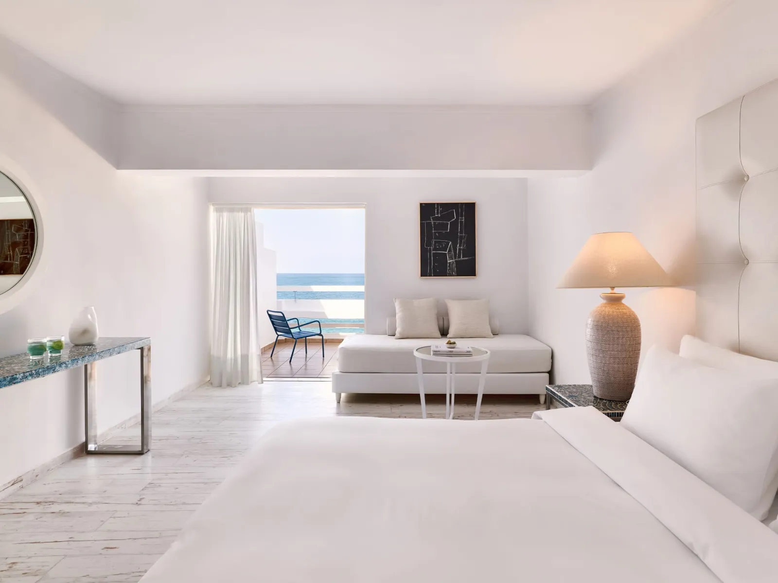 Grecotel Luxme White, Rethymno, Grčka — Open Plan Suite Sea View