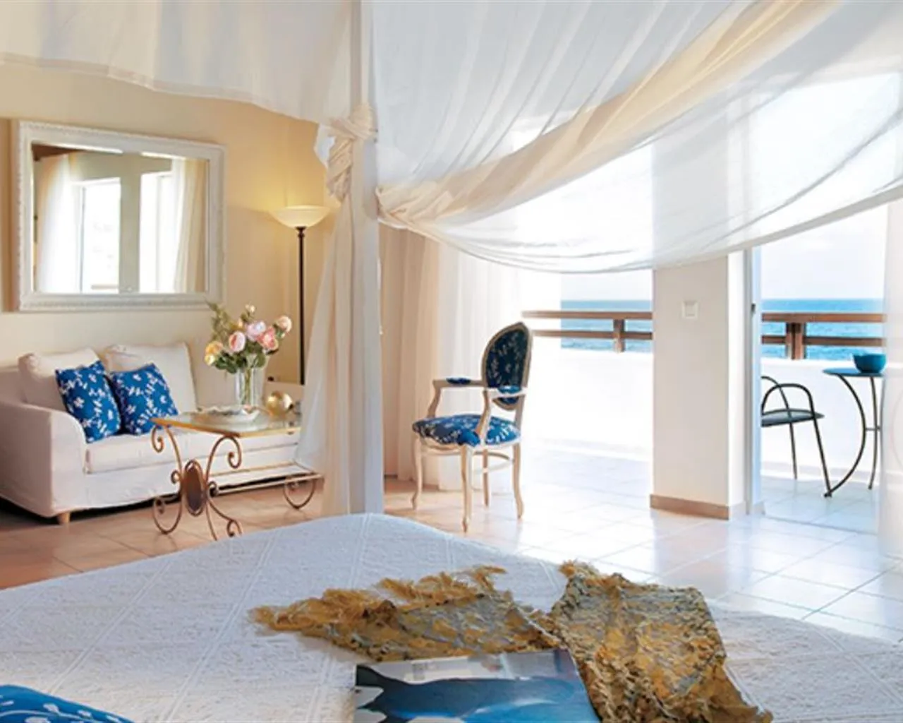 Grecotel Marine Palace & Aqua Park, Grčka — Family Bungalow Suite First Row /Marin Bay Side Sea View