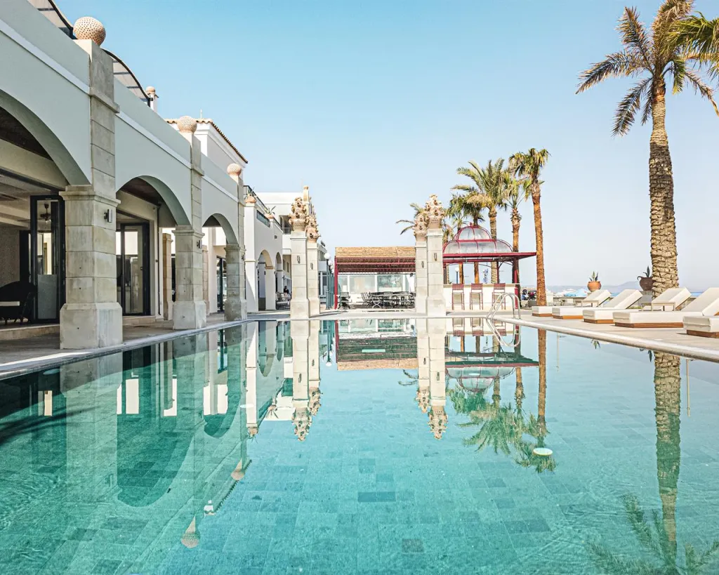 Grecotel Plaza Beach House, Rethymno, Grčka — plaža