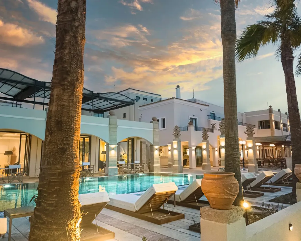 Grecotel Plaza Beach House, Rethymno, Grčka — plaža