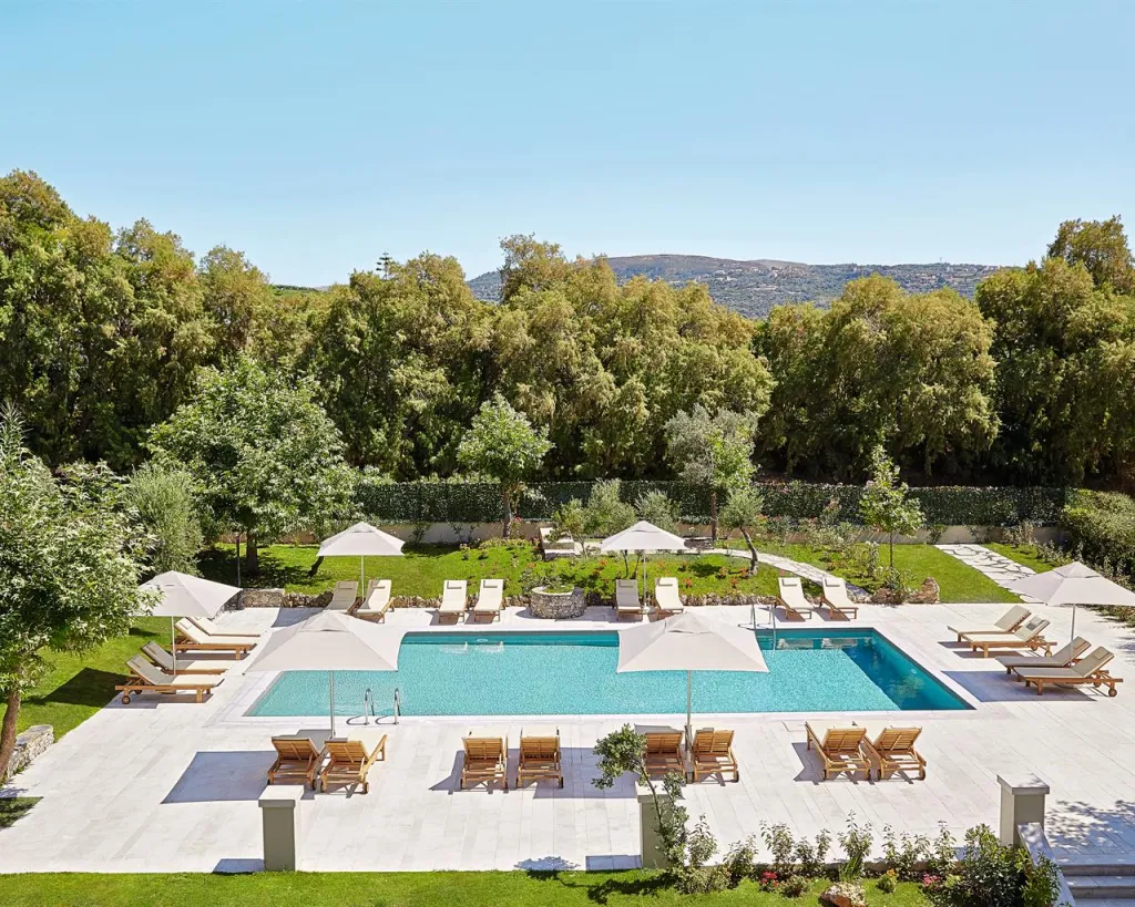 Grecotel Villa Oliva, Rethymno, Grčka — vrt