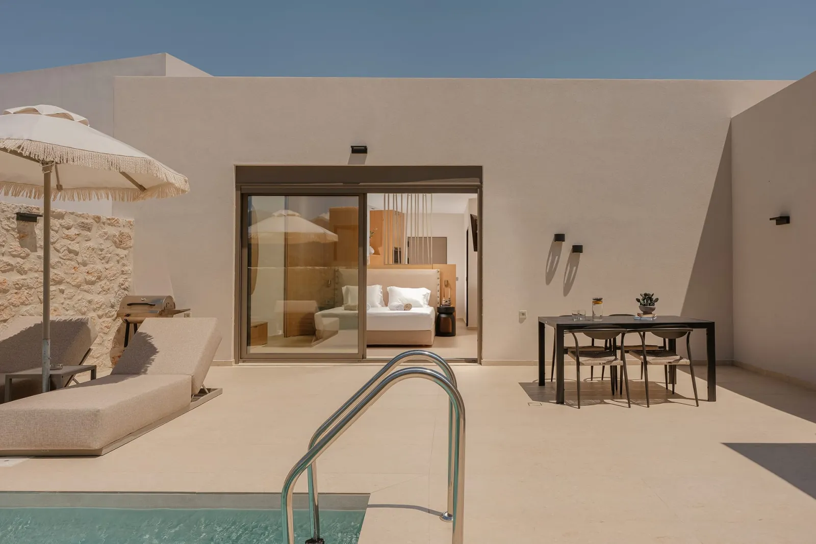 Increteblue Suites, Plakias, Grčka — Junior One Bedroom Suite with Private Pool