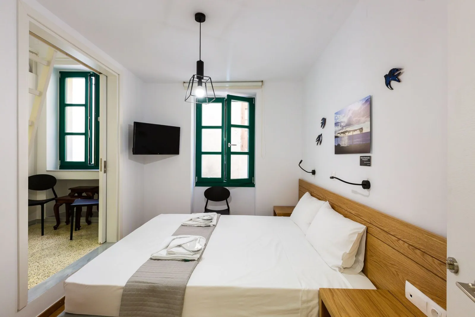 Ink Hotel Phos Rethymno, Rethymno, Grčka — Quadruple Room