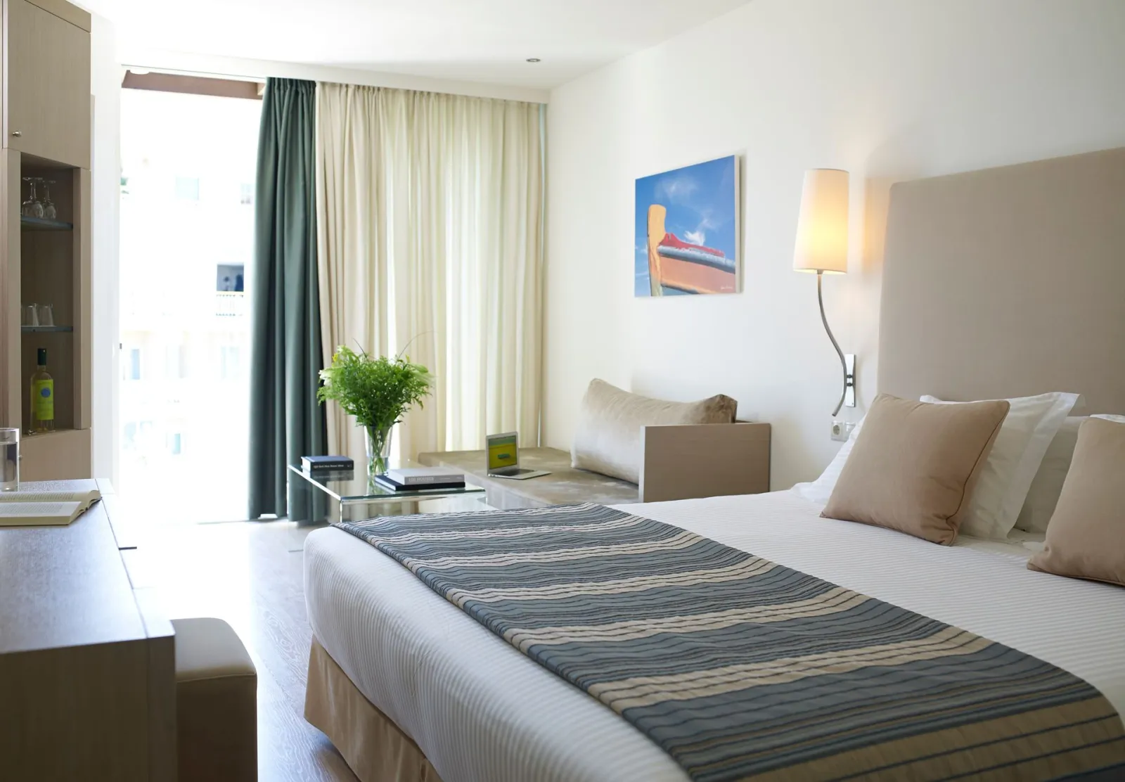 Kriti Beach Hotel, Rethymno, Grčka — Double City View