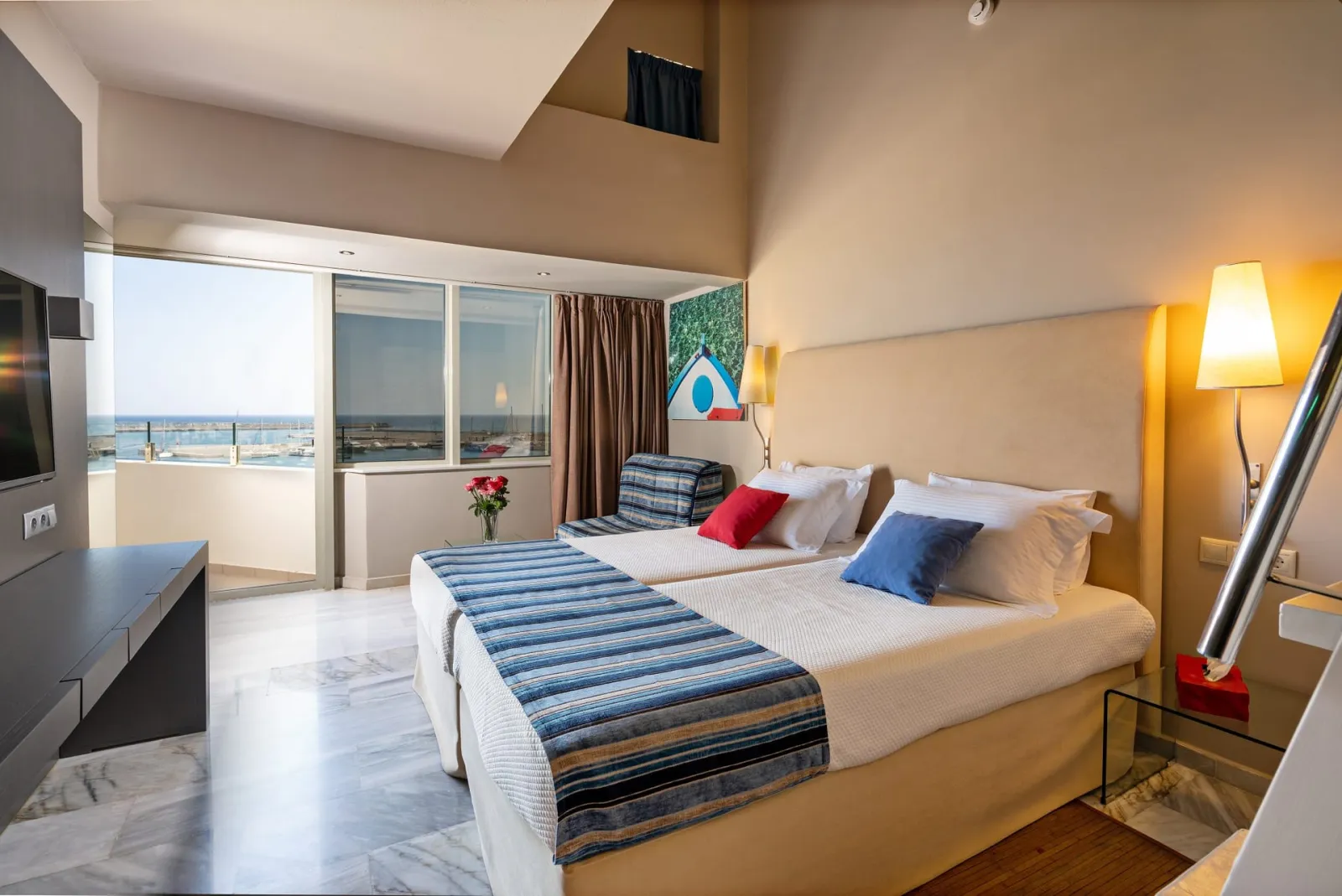Kyma Suites Beach Hotel, Grčka — Grand Suite with Panoramic Sea View