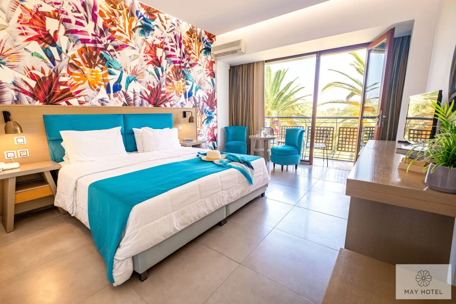 May Beach Hotel Rethymno, Rethymno, Grčka — Standard Double Room