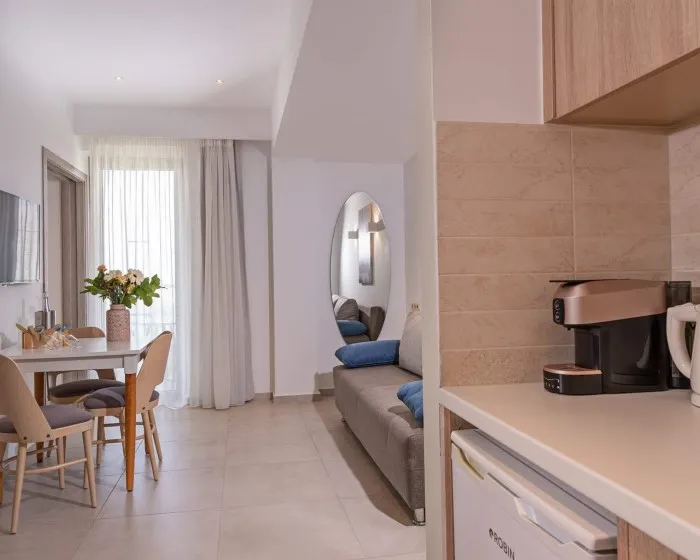 Minos Hotel, Rethymno, Grčka — Single Room