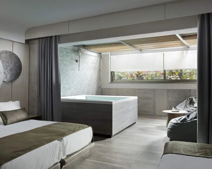 Nautilux by Mage Hotels, Rethymno, Grčka — Double Room Patio/with Hot Tub Double Room