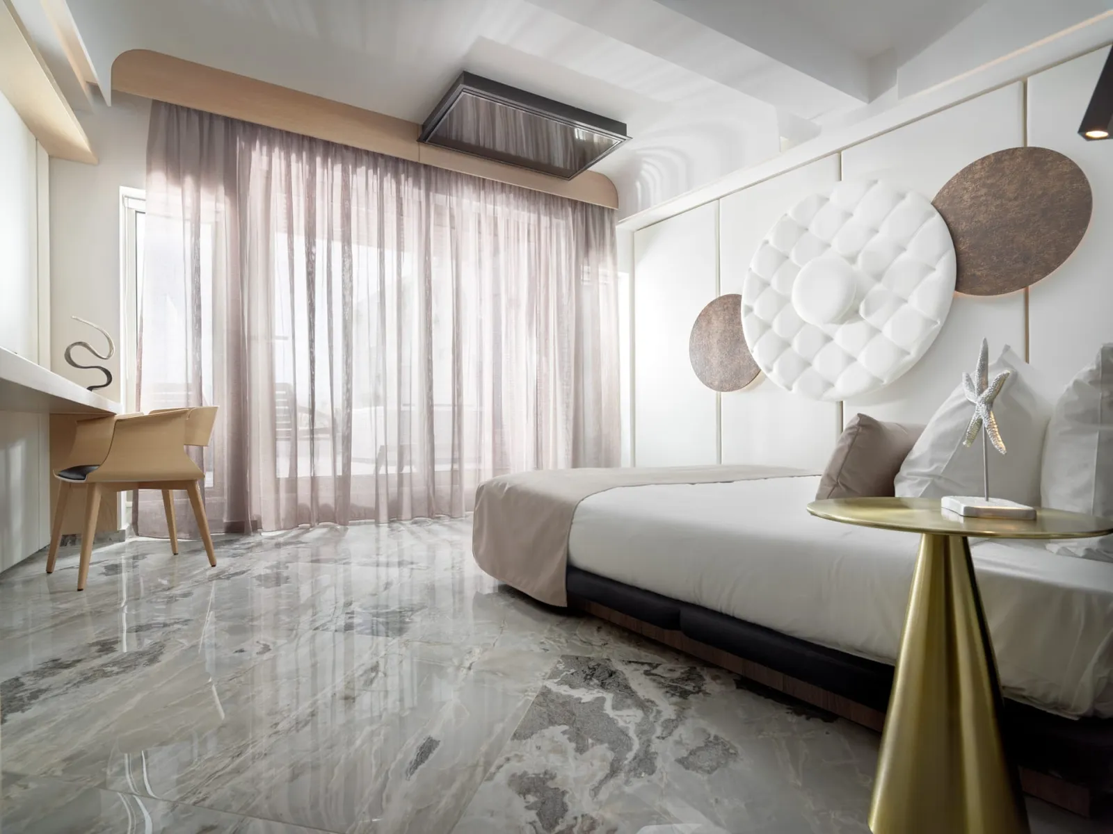 Nautilux by Mage Hotels, Rethymno, Grčka — Executive Suite with Hot Tub & Sea View